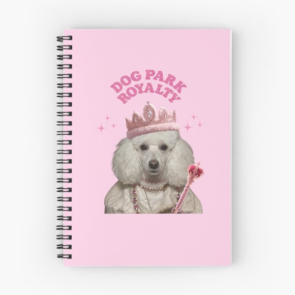 Item preview, Dog Park Royalty Funny Poodle Crown Print designed and sold by chaos-and-curls.
