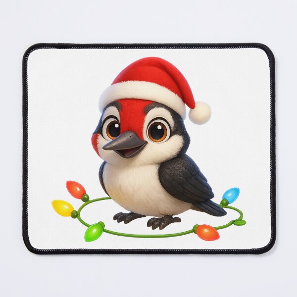 Item preview, Christmas Woodpecker designed and sold by Sillytoe.