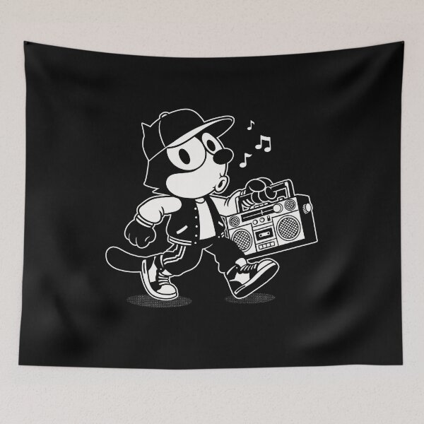 Item preview, Hip Hop Cat designed and sold by Eoli Studio.
