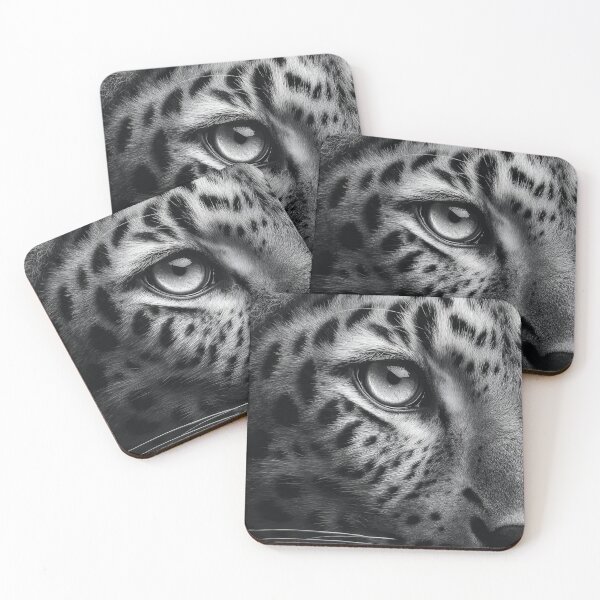 Item preview, Macrophotography black and white closeup leopard designed and sold by dcrc.