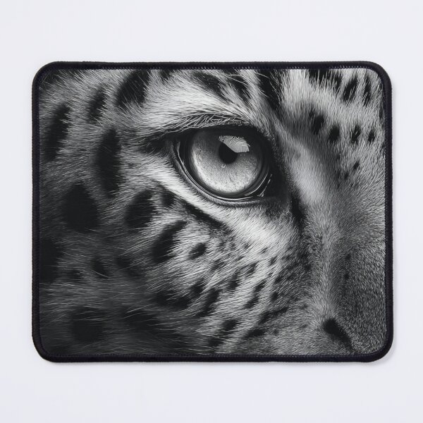 Item preview, Macrophotography black and white closeup leopard designed and sold by dcrc.