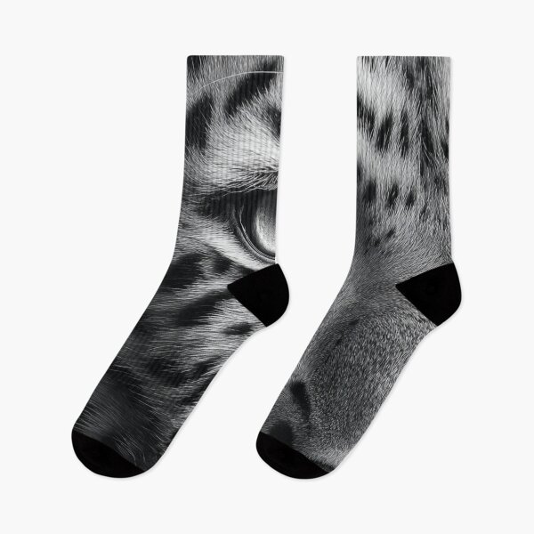 Item preview, Macrophotography black and white closeup leopard designed and sold by dcrc.
