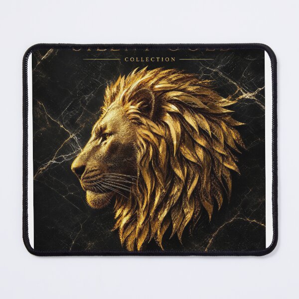 Item preview, SilentGold Lion Profile Gold leaf designed and sold by SilentGold.