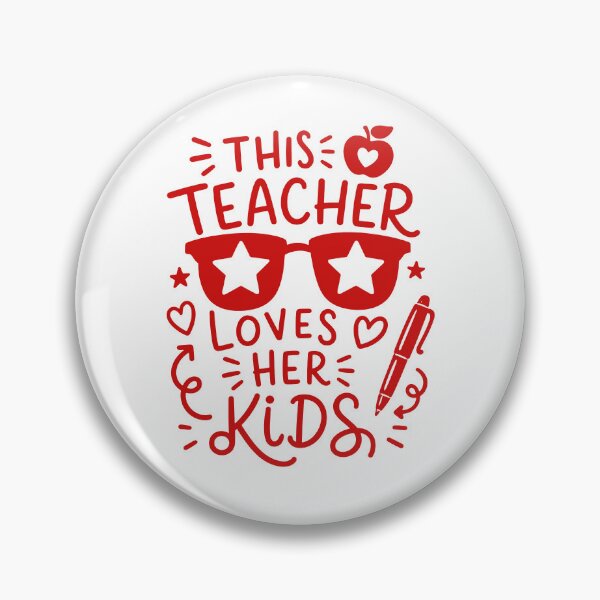 Item preview, This Teacher Loves Her Kids designed and sold by gunaone-design.
