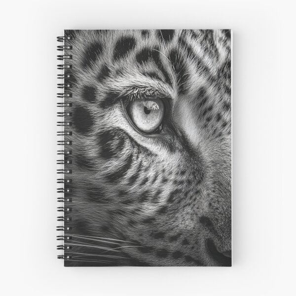 Item preview, Macrophotography black and white closeup leopard designed and sold by dcrc.
