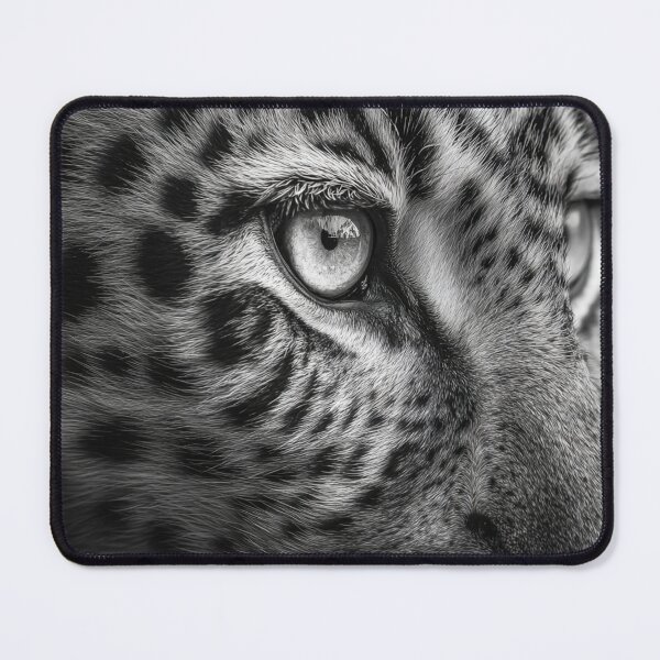 Item preview, Macrophotography black and white closeup leopard designed and sold by dcrc.
