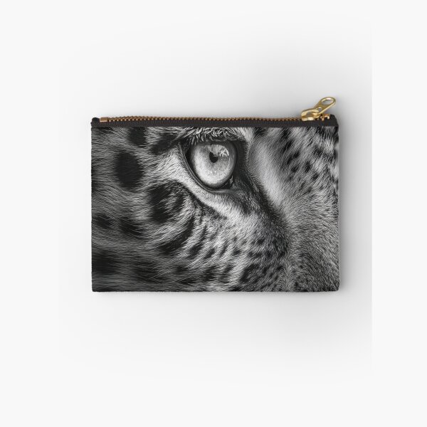 Item preview, Macrophotography black and white closeup leopard designed and sold by dcrc.