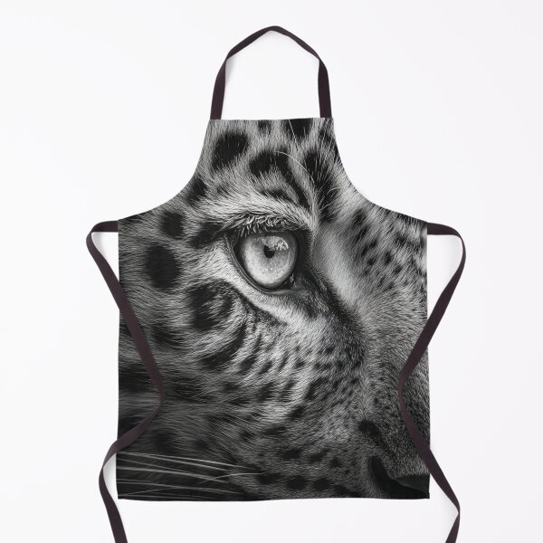 Item preview, Macrophotography black and white closeup leopard designed and sold by dcrc.