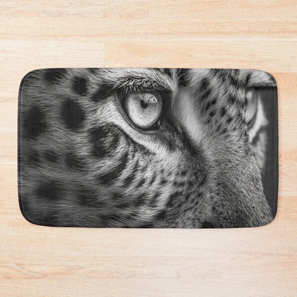 Item preview, Macrophotography black and white closeup leopard designed and sold by dcrc.
