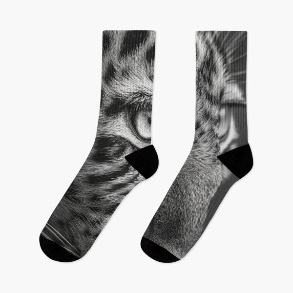 Item preview, Macrophotography black and white closeup leopard designed and sold by dcrc.