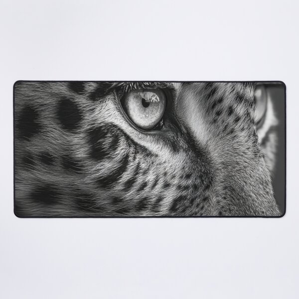 Item preview, Macrophotography black and white closeup leopard designed and sold by dcrc.
