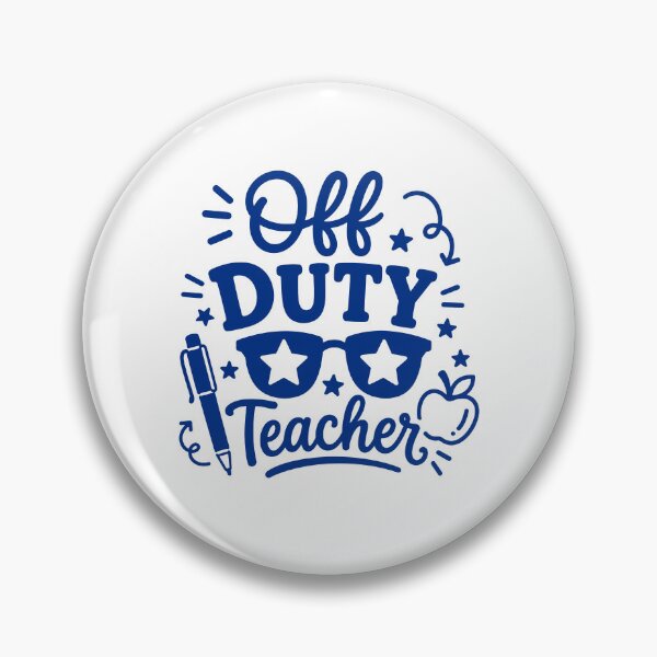 Item preview, Off Duty Teacher designed and sold by gunaone-design.