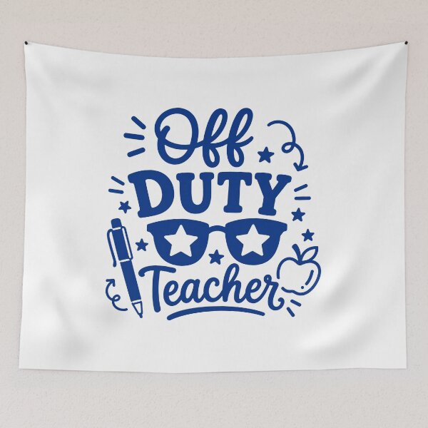 Item preview, Off Duty Teacher designed and sold by gunaone-design.
