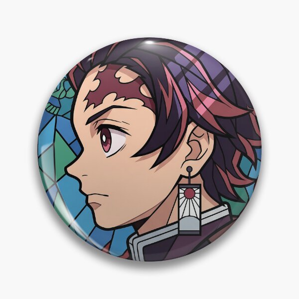 Item preview, Tanjiro Kamado Demon Slayer Deep Glass Resolve designed and sold by mildaclairmo.