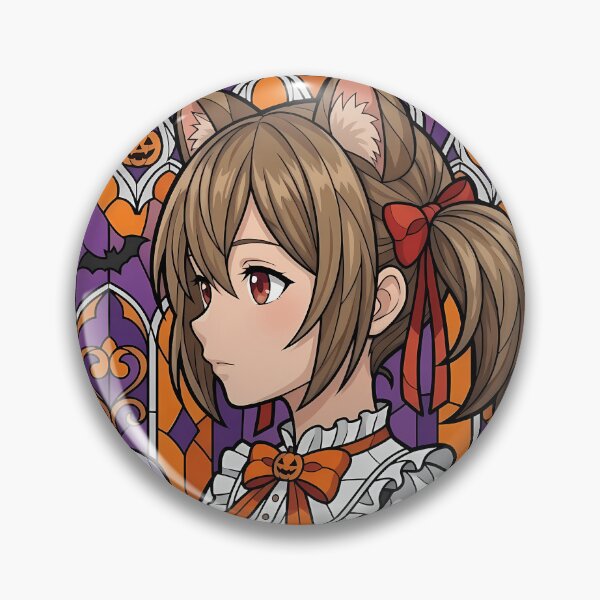 Item preview, Silica Sword Art Online Halloween Cat Maid Stained Glass designed and sold by mildaclairmo.