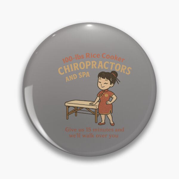 Item preview, 100-lbs Rice Cooker Chiropractors and Spa – Walk Over You designed and sold by BB Design Garage.