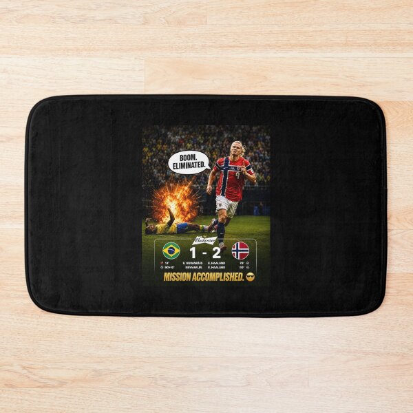 Item preview,  Haaland Norway eliminated Brazil designed and sold by PatternFly.