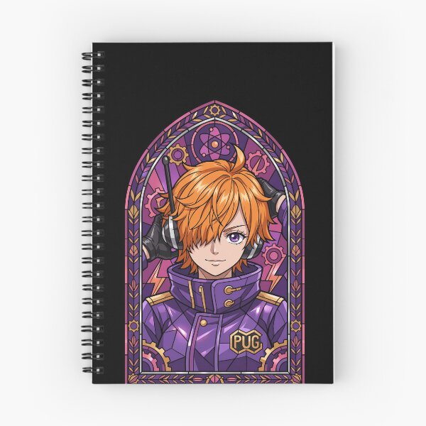 Item preview, Lilith Vegapunk One Piece Purple Genius Stained Glass Anime Girl designed and sold by mildaclairmo.