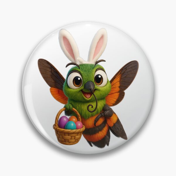 Item preview, Easter Hummingbird Hawk Moth designed and sold by Sillytoe.