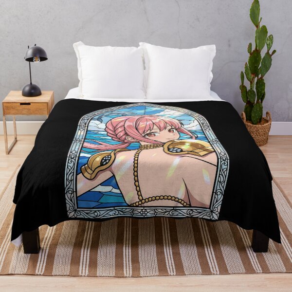 Item preview, Rebecca One Piece Ocean Warrior Stained Glass Portrait designed and sold by mildaclairmo.
