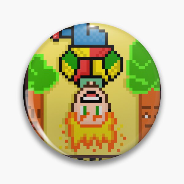 Item preview, The Hanged Man Tarot Card Le Pendu Pixel Art Retro designed and sold by RetroRlx.