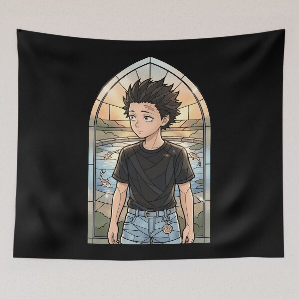 Item preview, Shoya Ishida A Silent Voice Koi Pond Stained Glass designed and sold by mildaclairmo.