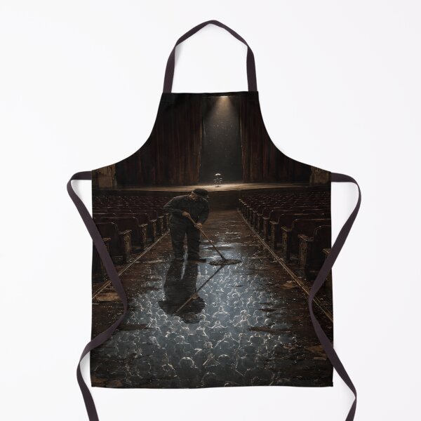 Item preview, After the Applause Surreal Theater Cleaner Reflection Art designed and sold by POD DYNASTY | Original Print On Demand T-Shirt Graphics.