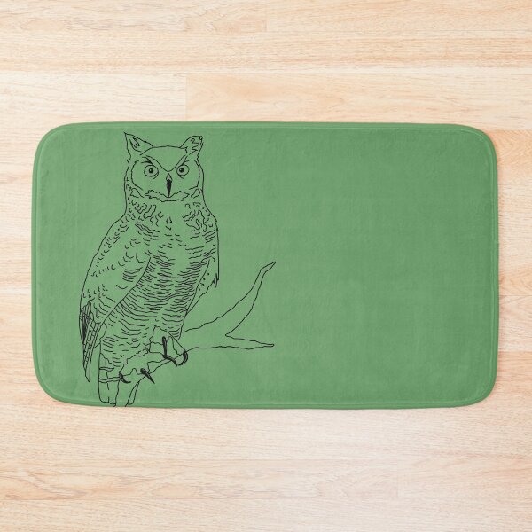 Aperçu de l'œuvre Hibou grand duc créée et vendue par CLBCreatives.