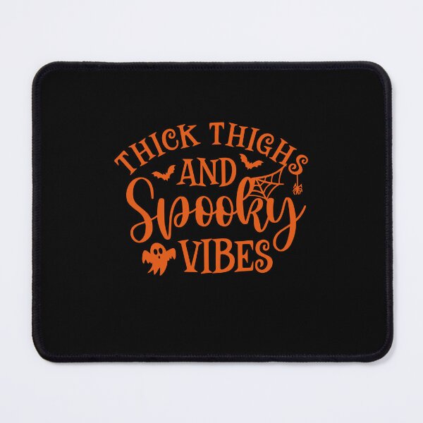 Item preview, Thick Thighs And Spooky Vibes Funny Halloween Workout Gym designed and sold by gunaone-design.