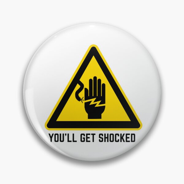 Item preview, Funny But Real Warning Sign designed and sold by MayaCordalia.