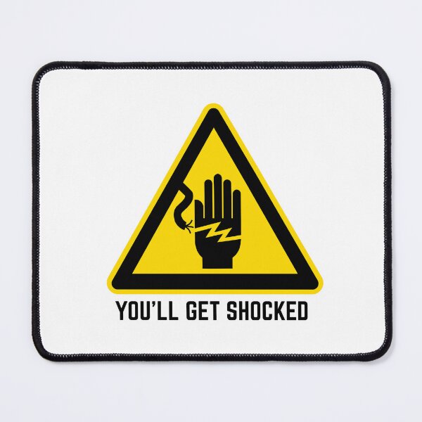 Item preview, Funny But Real Warning Sign designed and sold by MayaCordalia.