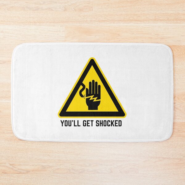 Item preview, Funny But Real Warning Sign designed and sold by MayaCordalia.