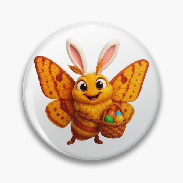 Item preview, Easter Imperial Moth designed and sold by Sillytoe.