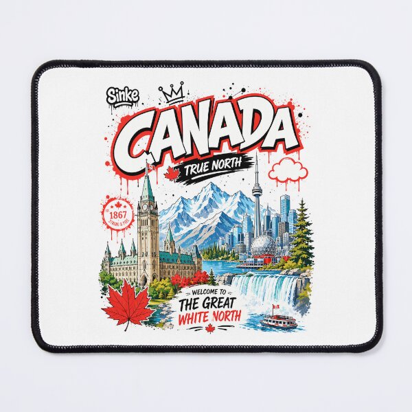 Item preview, Canada Graffiti Streetwear Typography Design designed and sold by AtuqStudio.