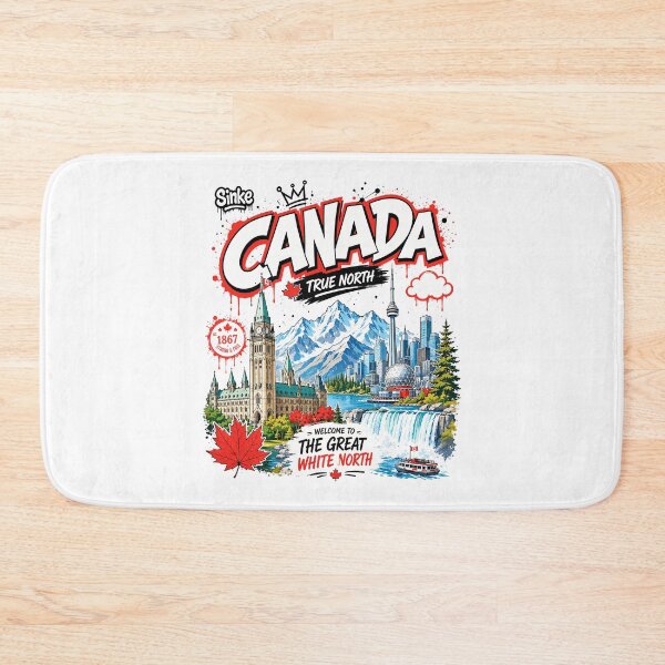Item preview, Canada Graffiti Streetwear Typography Design designed and sold by AtuqStudio.