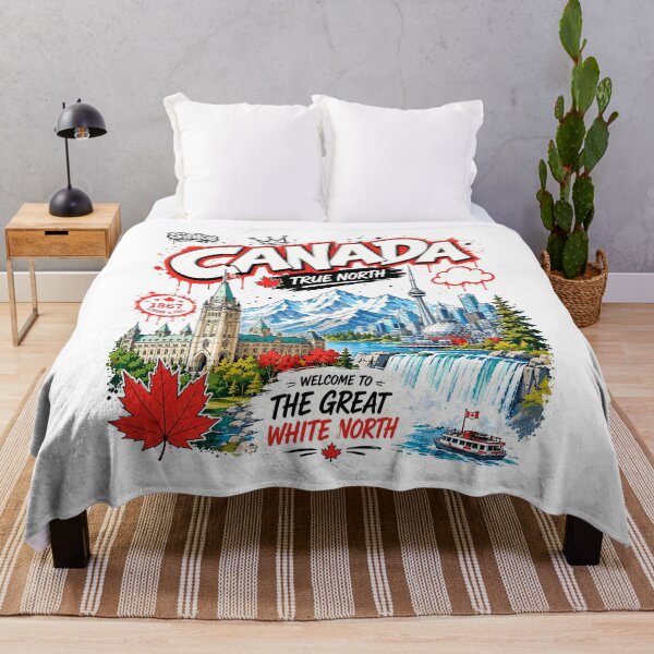 Item preview, Canada Graffiti Streetwear Typography Design designed and sold by AtuqStudio.
