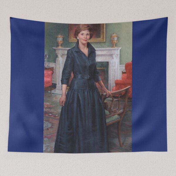 Item preview, Laura Bush Official Portrait designed and sold by CMooreWorx.