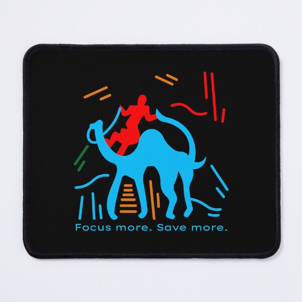 Item preview, Abstract Camel Rider Focus More Save More Art designed and sold by rich-moda.