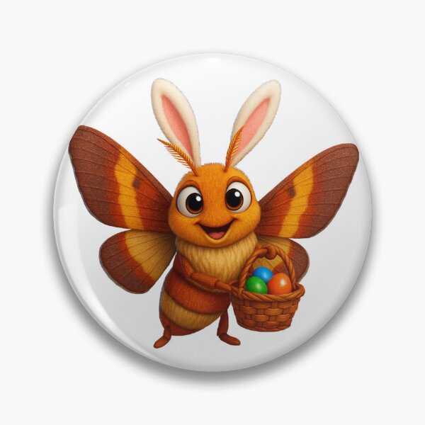 Item preview, Easter Indianmeal Moth designed and sold by Sillytoe.