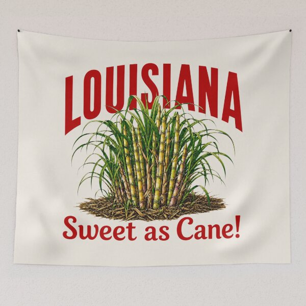 Item preview, Louisiana Sugarcane Heritage – Sweet as Cane designed and sold by The-Drip-Studio.