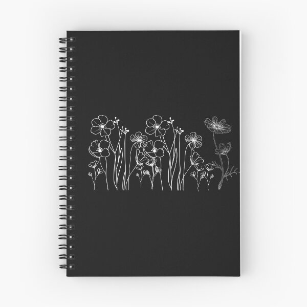 Item preview, Wildflower Line Art Design for T-shirts, hats, accessories and home decor  designed and sold by MKTreasures.