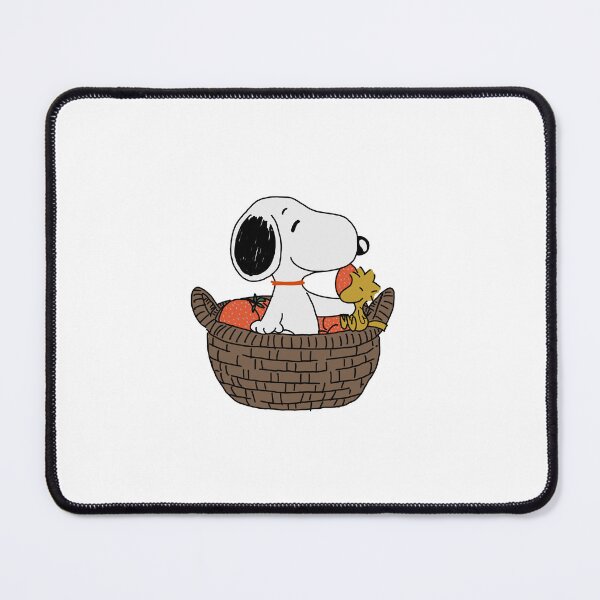 Item preview, Strawberry basket snoopy with woodstock designed and sold by Katyslittlestickershop.