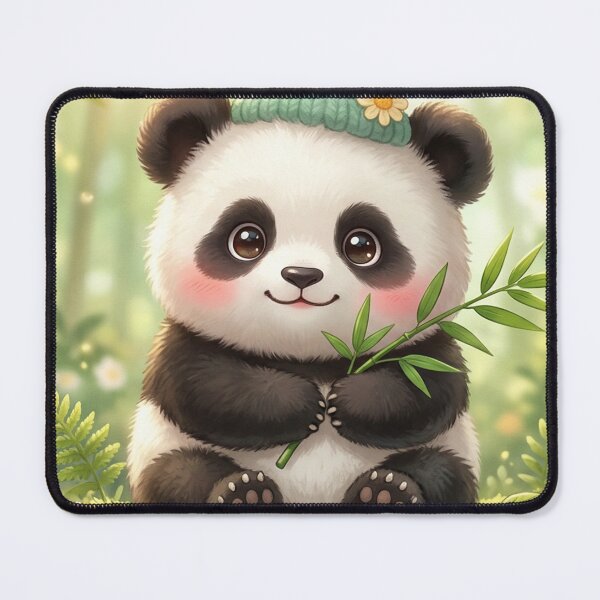 Item preview, Cute Panda Bamboo Kawaii Forest designed and sold by Innova_Creations.