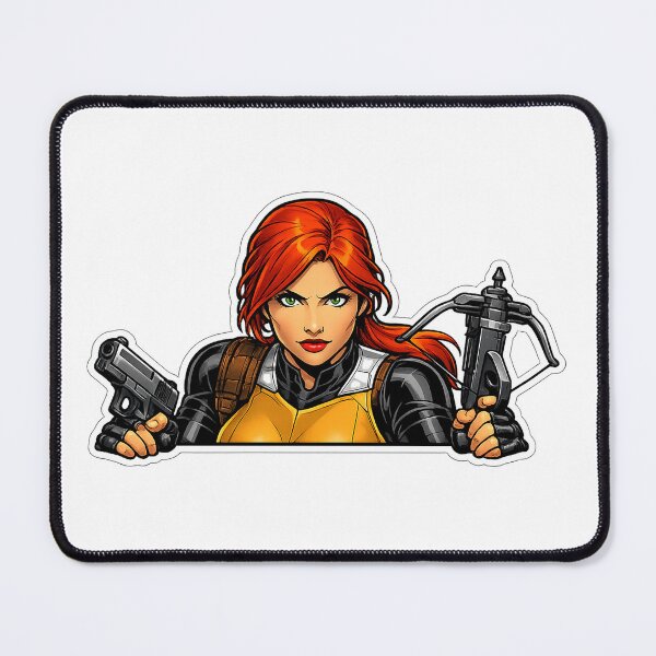 Item preview, Scarlett GI Joe Combat Peeker designed and sold by StickerPeekers.