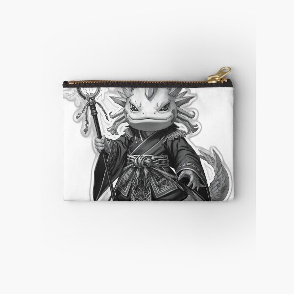 Item preview, Axolotl Onmyoji Ward Sorcerer — Japanese Dark Art designed and sold by Tokyo Neo Noir Collective .