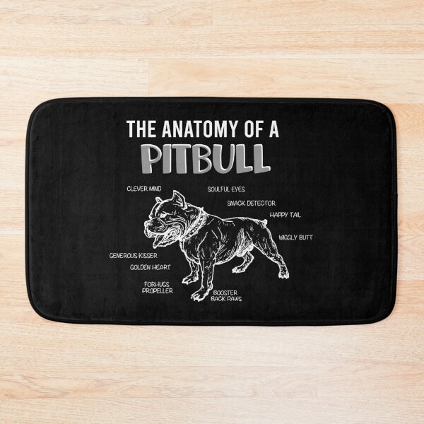 Item preview, Anatomy Of A Pitbull Dog Lover - Dog Mom Dog Dad designed and sold by Kaysmith233.