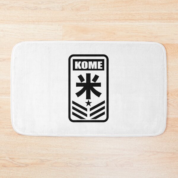 Item preview, KOME Badge — Japanese Rice Kanji Military Style Tee designed and sold by medicalkinoko.
