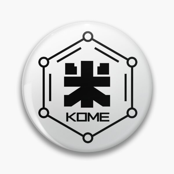 Item preview, KOME Hex — Japanese Rice Kanji Geometric Art Tee designed and sold by medicalkinoko.