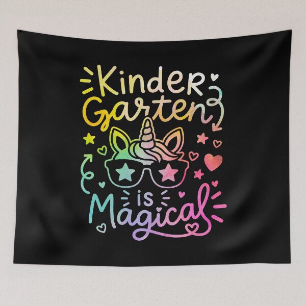 Item preview, Kindergarten Is Magical Unicorn First Day Of School designed and sold by gunaone-design.