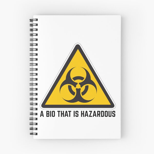 Item preview, Warning Biohazardous designed and sold by MayaCordalia.